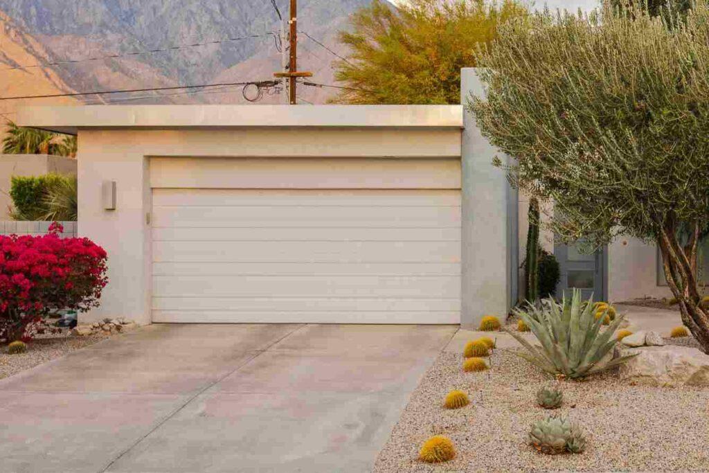 concrete driveway