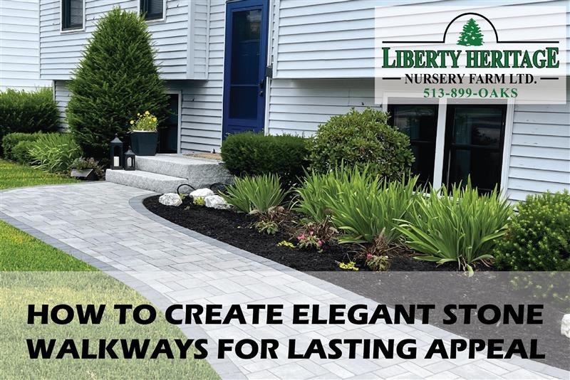 stone walkway installation