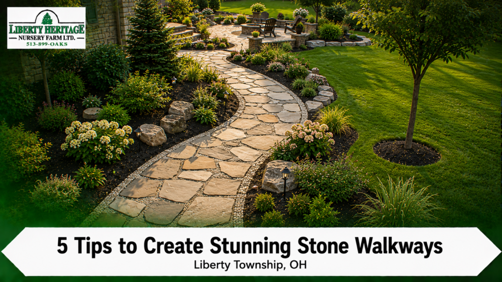 5 Tips to Create Stunning Stone Walkways in Liberty Township