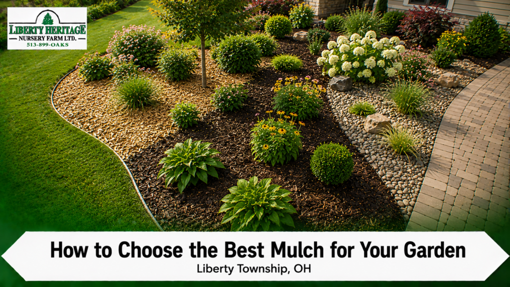 How to Choose the Best Mulch for Your Liberty Township Garden