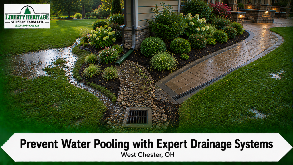 Current image: Prevent Water Pooling with Expert Drainage Systems